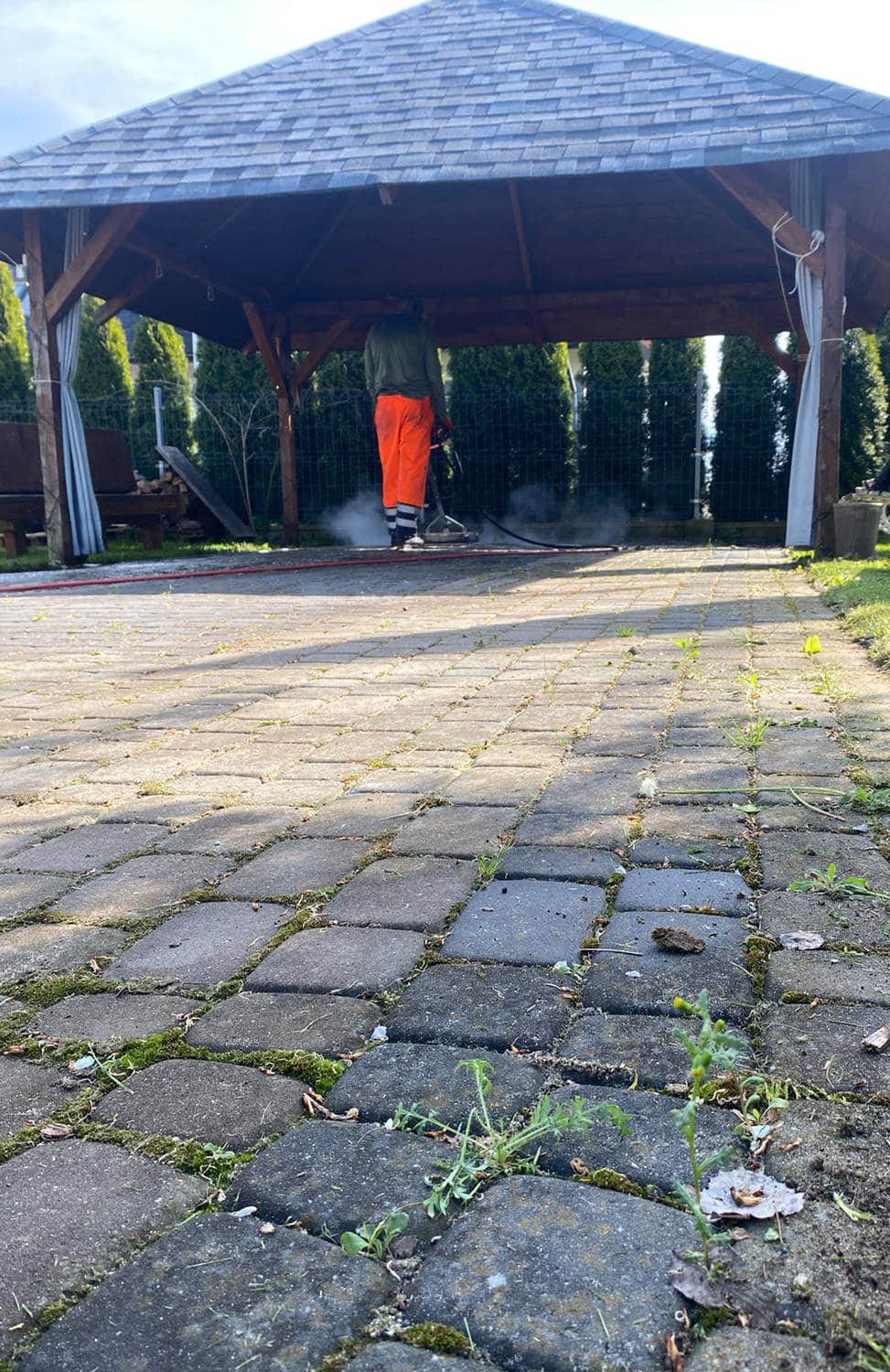 Czyszczenie kostki brukowej Zawiercie Śląsk
