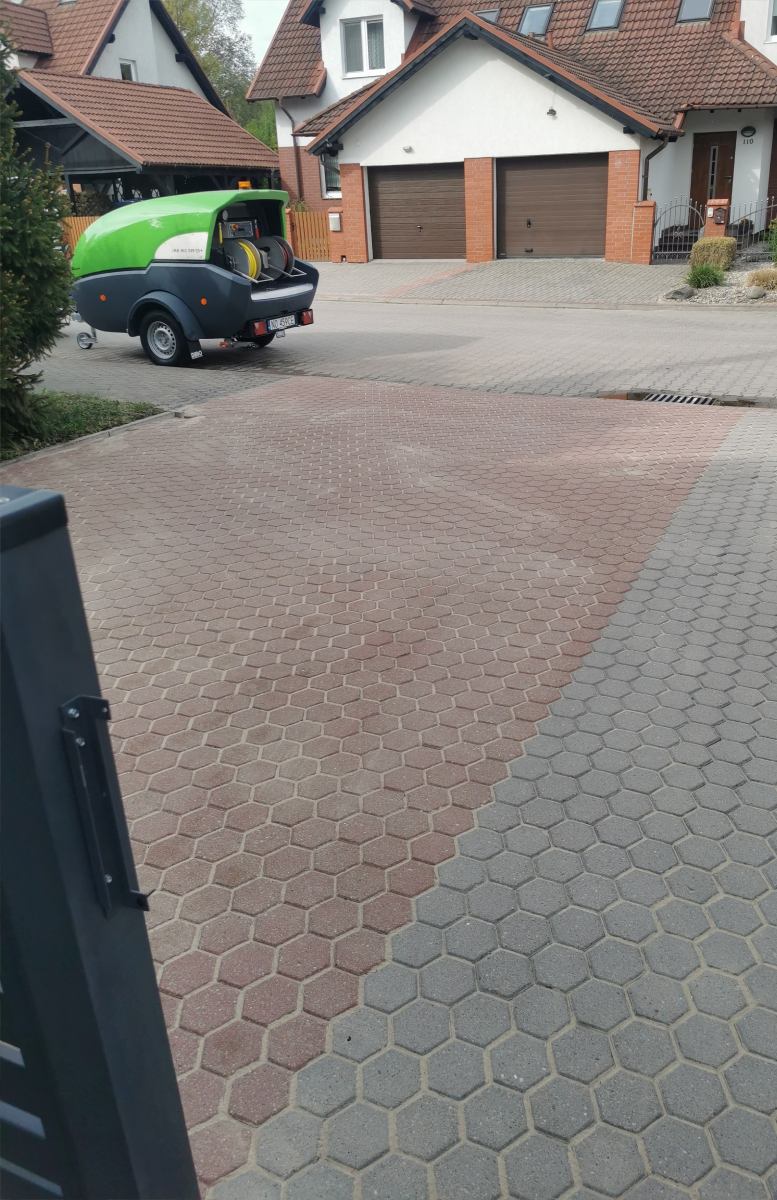Mycie podjazdów Olsztyn