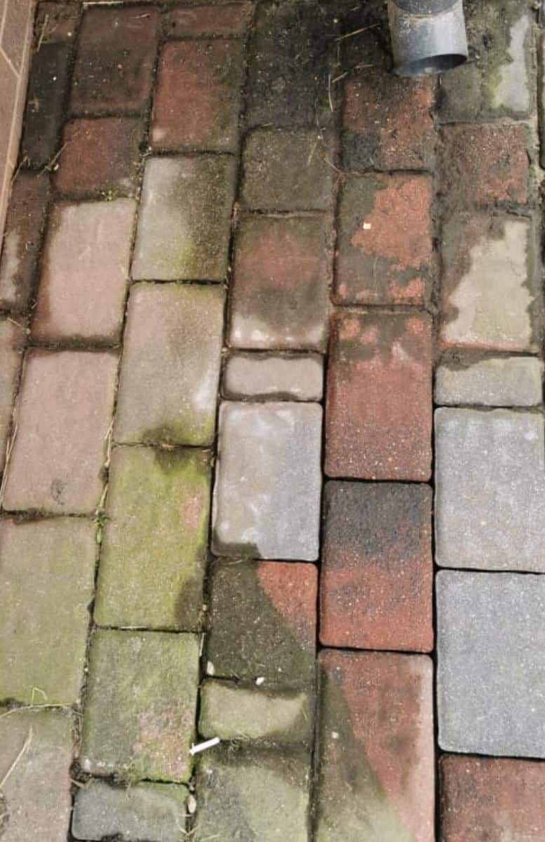 Mycie kostki granitowej w Olsztynie